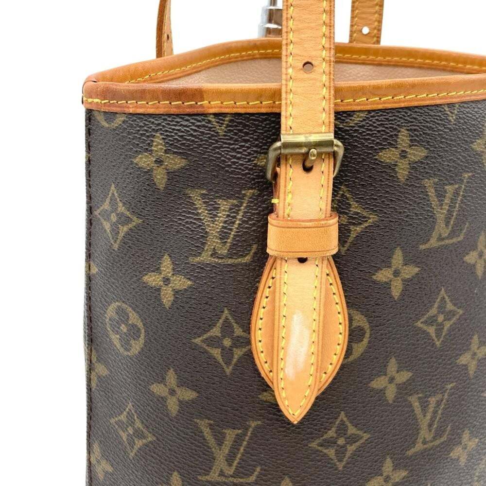 LOUIS VUITTON Brown Monogram Canvas Tote Bag - Picture 7 of 13